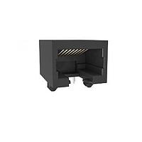 Amphenol Commercial Products RJE05188051C Connectors SP 8P8C R/A unshield Tab down, w/o LED