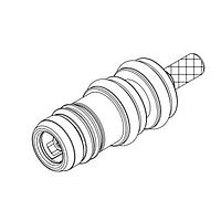 Molex 73404-3560 RF Connectors / Coaxial Connectors SMB PLUG ST RG174 INSRT FOR SLD FAKR