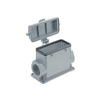 HARTING 19300160267 Housings SURFACE MOUNTING HSG HAN 16B 2 SIDE ENTRY