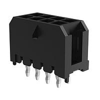 Amphenol FCI 10127721-063LF Headers & Wire Housings Minitek Power3.0 DR VTH HDR 6Pos 15Mic Au