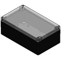 Serpac RB85P12G24C NEMA/IP Rated N4/IP67 GRY/CLR POLY 7.87 x 4.72 x 3.54"