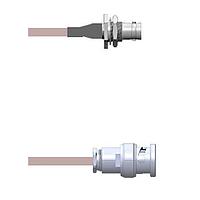 Amphenol Custom Cable Q-0100I0001010i RF Cable Assemblies BNC-SJB/BNC-SP G178 10I
