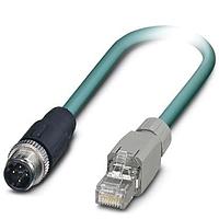 PHOENIX CONTACT 1445279 Ethernet Cables / Networking Cables VS-M12MSD-IP20- LI-93P/10,0