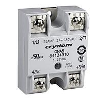 Sensata Technologies - Crydom 84134907 Solid State Relays SSR Relay, Panel Mount, IP00, 280VAC/10A, DC In, Zero Cross, TRIAC, 1/4" Faston