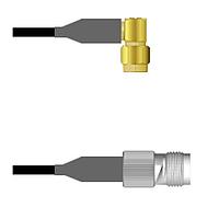 Amphenol Custom Cable Q-3604J0008084i RF Cable Assemblies SMA-RP/TNC-SJ RG58 84I
