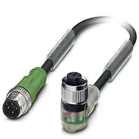PHOENIX CONTACT 1668522 Sensor Cables / Actuator Cables SAC-4P-M12MS/ 0.6-PUR/M12FR-3L