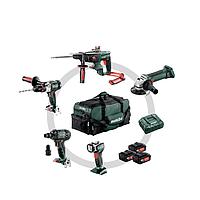 METABO COMBO SET 5.1 Cordless machines in a set (SB 18 LTX + KHA 18 LTX + W 18 LTX 125 QUICK + SSW 18 LTX 300 BL + ULA)