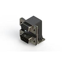 EDAC 664-009-264-055 Dual Port D-Sub Connectors Right-angle Dual Port D-Sub Connector