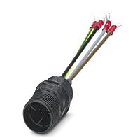 PHOENIX CONTACT 1577273 Circular Metric Connectors QPD W 3PE1.5 M25 0,1 BK K TH