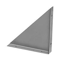 Bud Industries MB-1267 Accessories Triangular Mounting Bracket (Pair) 7 x 7"