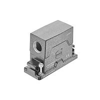 HARTING 19405160523 Hoods 16B HPR Compact Hood, HC (wide), Screw Locking, Side Entry, 2xM40