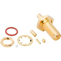 Amphenol RF 901-10800 Connectors RPSMA ST CBL-JCK BHD CRM IP67