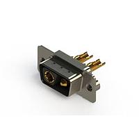 EDAC 627-2WK2222-2NA Mixed Contact D-Sub Connectors Vertical Combo Dsub