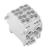 Weidmuller 2731220000 Distribution Block WPD 201 4X25/4X16 GY