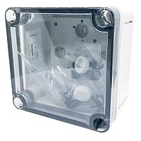 Altech 130-003 DIN Rail 3.70 x 3.70 x 2.24 Polycarbonate Transp