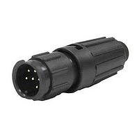 CONXALL W8282-6PG-P-528 Connectors 6#20 M Long Backshell .28 Grommet Size