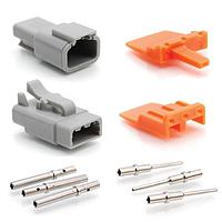 Amphenol SINE Systems ATM3PS-CKIT 3-Way ATM PIN & SOCKET WEDGE KIT