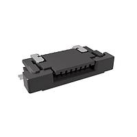 Amphenol FCI SFV7R-2STE1HLF Board Mount 0.50mm Flex Connector, SFV-R Series, 7 Position, Top Side Contact, Side Entry Surface Mount ZIF Connector, Halogen Free, Lead Free