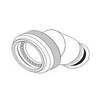 Raychem - TE Connectivity TXR40AB45-0804BI Tinel Lock Adapter ADPTR RING SZ08 CAD 45DEG TINEL-LOCK