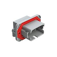 Amphenol SINE Systems AT13-12PA-BM21CP Automotive Connectors 12 Position 90  Flange Mount PCB Receptacle