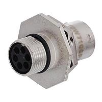 Amphenol SINE Systems RT0W7106PNH Connectors 20AWG 6 Pin Jamnut Male