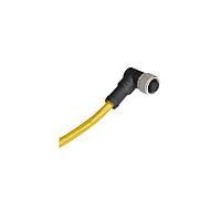Amphenol LTW MSAP-04BFFM-SR8A04 Sensor Cables / Actuator Cables M12 Circular Metric Connector, A Code, Plastic, 4A, 04 pins, Female Connector, Female Contact, Right Angle, Screw Thread, Overmolded, Length 4000mm, IP68 / IP69K