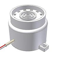 PUI Audio AW-10FW Siren SIREN, 24VDC, WHITE, FLANGE MNT, IP65