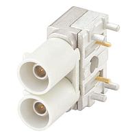 Rosenberger 59S2AA-400A5-B PCB Connectors FAKRA R/A Plug PCB w/Housing White