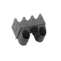 AMP Connectors - TE Connectivity 4-1437658-7 Tri-Barrier Strip BSTRP .438 08C VRT BLK 18-10