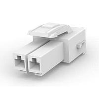 AMP Connectors - TE Connectivity 177898-1 Wire Housings HSG PLUG 2P NAT DUAL