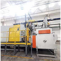 Wondery WDL-BCQ-800 Gas Fired Aluminum alloy holding furnace (700℃; 800Kg)