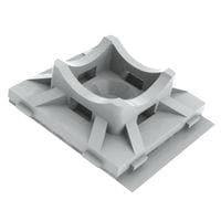 Essentra Components FTH-5-01-C Cable Tie Holder Cbl Tie Hldr,Screw Mnt,Nat,.75 in