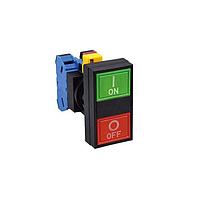 IDEC HW7D-022GR Operator HW Dual PB Op Intrick Flsh/Ext