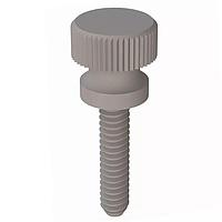 Essentra Components 090440050TB Knurled Screw Knurled Thumb Screw, #4-40 Thread, 1/2 Lg