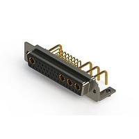 EDAC 630-36W4650-1T3 Mixed Contact D-Sub Connectors Right-angle Power Combo D-Sub Connector