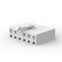 AMP Connectors - TE Connectivity 1744075-6 Receptacle Housing 06P SL156 HSG NO3P THRU BD LTH