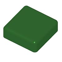 Diptronics KTSC-21G Cap, Square 12X12 SQ GRN CAP