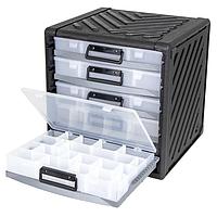 Flambeau 8500JT Boxes IDS Cabinet with (5) trays & (5) 999-2 boxes