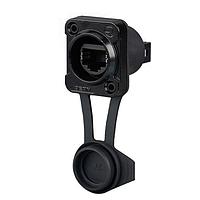 REAN RRE8F-Z-112S-0 Connectors Fast-connection Ethernet chassis conn, Horn type rear recep, airtight and IP65.