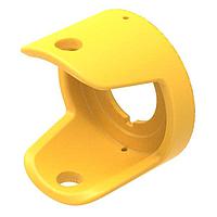 EAO 84-906 Switch Hardware Protective shroud for Stop Switch, RAL 1003, Diam. 50mm, Safety Lock Ready