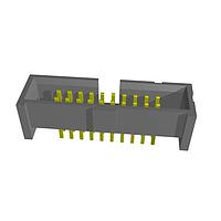 Samtec SHF-118-01-L-D-TH Headers & Wire Housings Shrouded Terminal Strip, 0.050" pitch