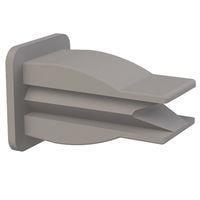 Essentra Components 60SGC00005 Grommet Nut Grommet Nut, .309x.315 Hole, .020-.140 Panel Thk