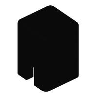 Diptronics KTSC-61K Cap, Square 6X6 SQ BLK CAP