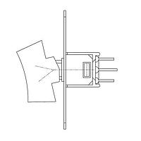 AMP Connectors - TE Connectivity RMD1R102VS2QES Subminiature V-Bracket Slvr DP On-None-On RS
