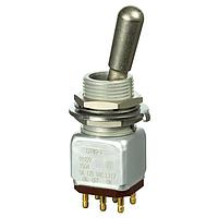 Honeywell 12TW2-1 Toggle Switches Toggle SW 2POLE 3POS H58 TERM LOCKING LV