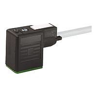 Murrelektronik 7000-11021-2160500 Sensor Cables / Actuator Cables MSUD VALVE PLUG FORM BI 11MM, PVC 3X0.75 GRAY, 5m