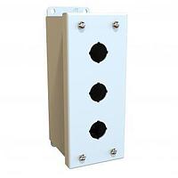 Hammond Manufacturing MPB3LG Pushbutton Enclosures 3 HOLE 22MM PUSHBUTTON BOX