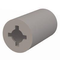 Essentra Components 13SPRT051 Self Retaining Round Spacer, Retaining, #4 Screw, .438 Spacer