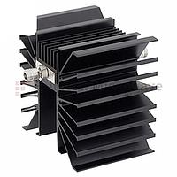 Fairview  SA3DMM300W-03 3 dB Fixed Attenuator 7/16 Male To 7/16 Male Directional Up To 3 GHz Rated To 300 Watts With Black Aluminum Heatsink Body