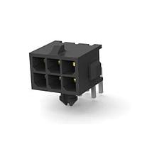 AMP Connectors - TE Connectivity 3-794619-6 Headers 06P MICRO MNL ASSY R/A HDR LF